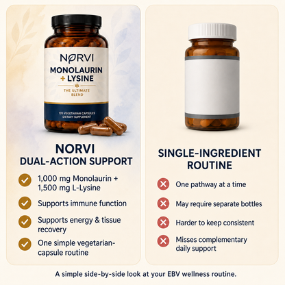 Monolaurin + Lysine Natural Epstein-Barr Support