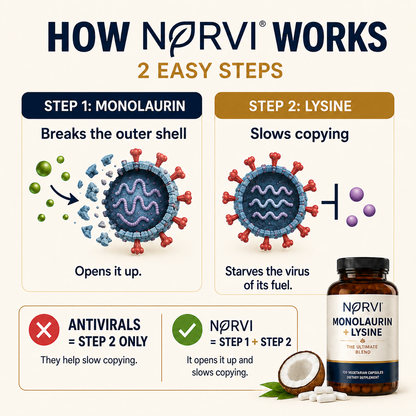 2-In-1 Natural Herpes & Immune Support For All Herpes Types