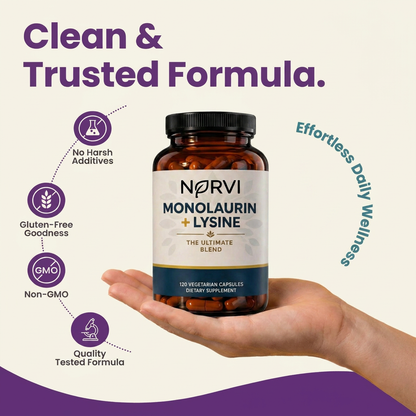 2-In-1 Natural Herpes & Immune Support For All Herpes Types