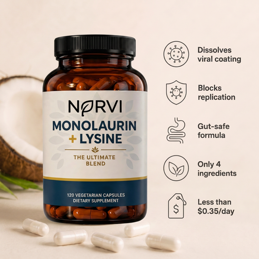 2-In-1 Natural Herpes & Immune Support For All Herpes Types